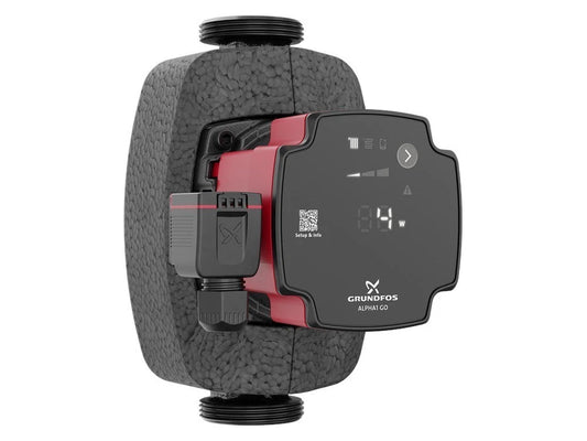 Grundfos ALPHA1 GO 25-60 180 Umwälzpumpe Seitenansicht links