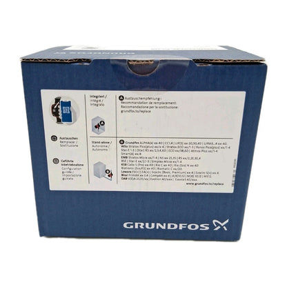 Grundfos ALPHA2 GO 25-40 130 Umwälzpumpe Rückseite