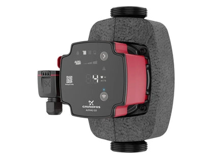 Grundfos ALPHA2 GO 25-40 180 Umwälzpumpe Seitenansicht rechts