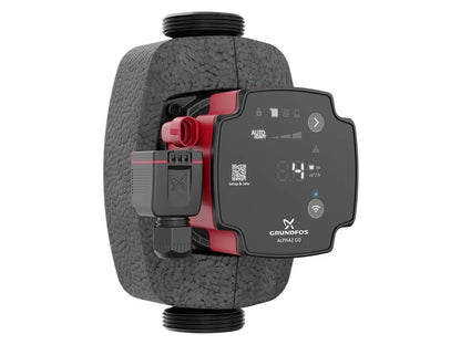 Grundfos ALPHA2 GO 25-75 180 Umwälzpumpe Seitenansicht links