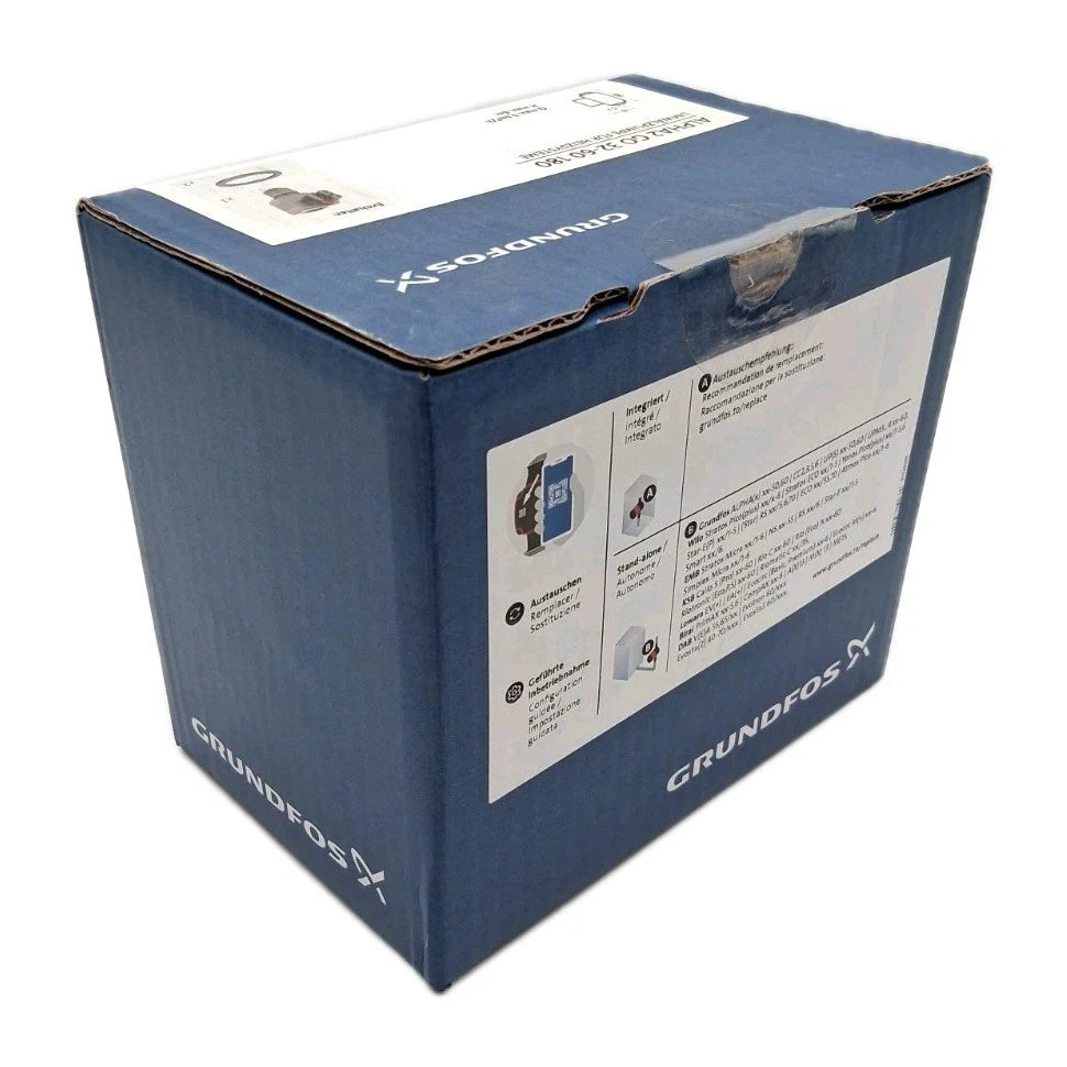 Grundfos ALPHA2 GO 32-60 180 Umwälzpumpe Rückseite OVP